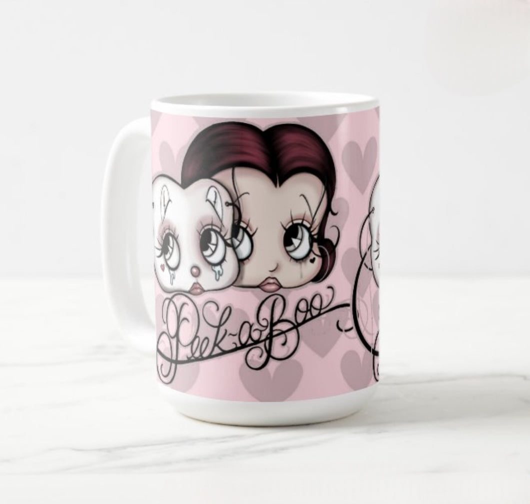 PEEK-A-BOO mug