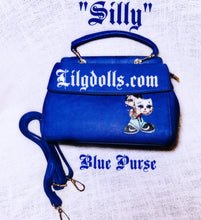 Load image into Gallery viewer, SILLY BLUE PURSE
