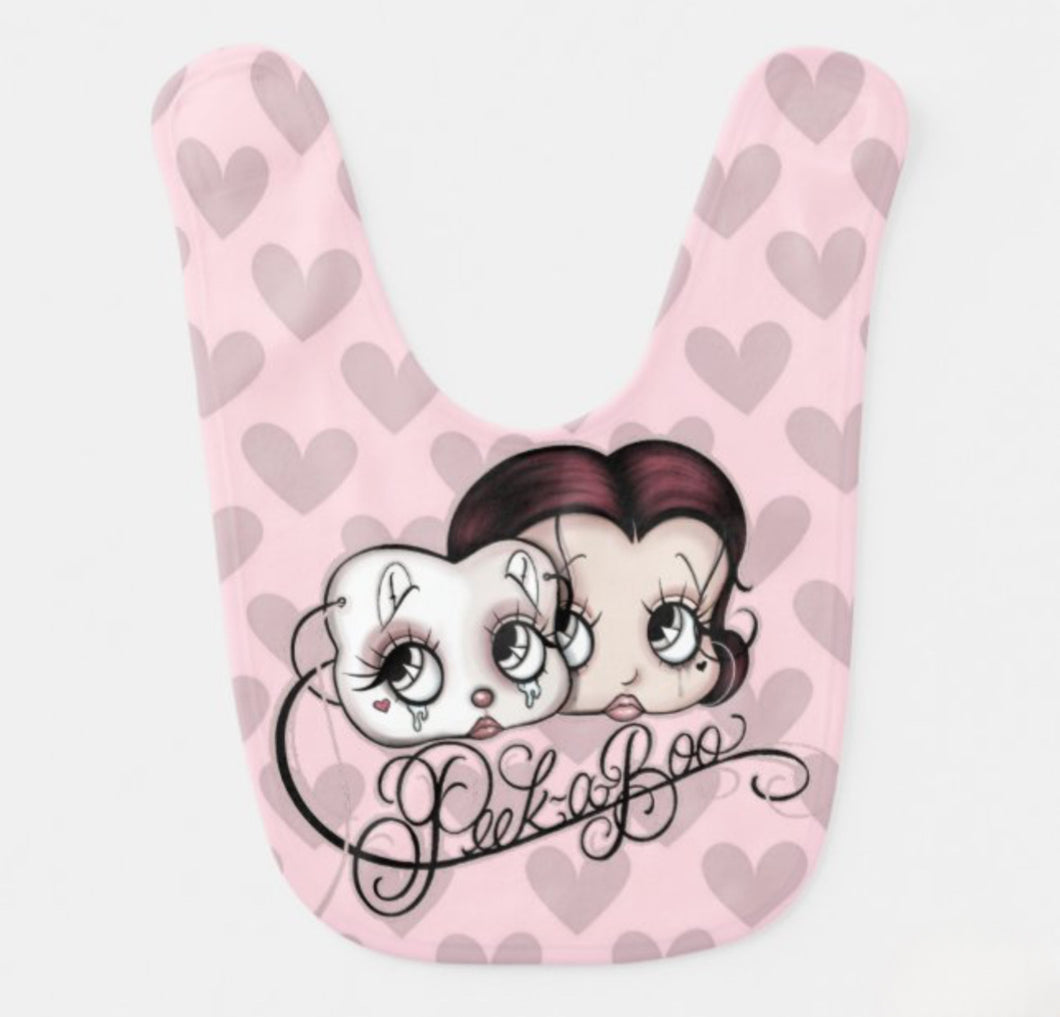 PEEK-A-BOO baby bib