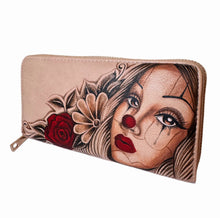 Load image into Gallery viewer, Hand Painted wallet
